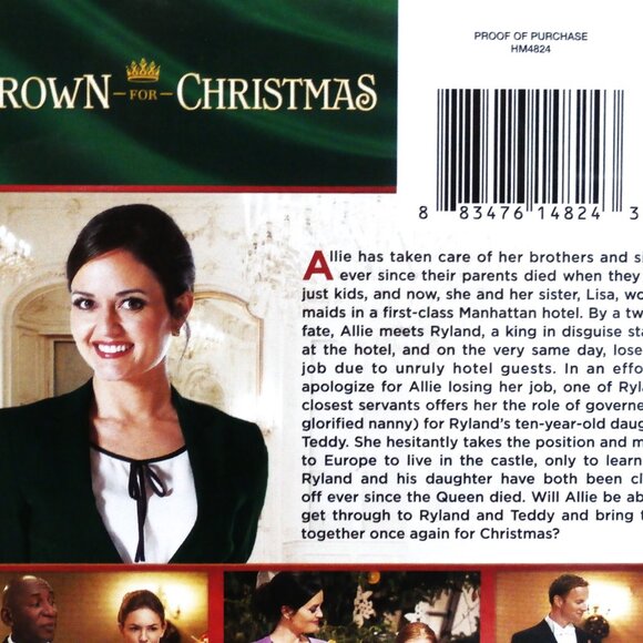 Hallmark Holiday Collection DVD CROWN FOR CHRISTMAS Danica McKellar - Picture 3 of 5